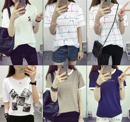 夏日随性风潮 韩版宽松T恤，打造休闲百搭新时尚